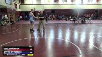 16U-8 lbs Round 1 - Quinlan OConnor, Mount Vernon vs Sawyer Dannenberg, Sarbacker Wrestling Academy