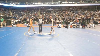 6A - 107 lbs Semifinal - Sarah Frye, Middle Creek High School vs Millyanes Rivera, Robert B. Glenn High School