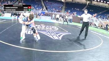 D2-132 lbs 7th Place Match - Hunter Burk, Chelsea vs Aiden Davidson, Port Huron