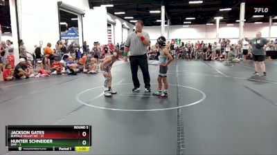 60 lbs Round 5 (6 Team) - Jackson Gates, Buffalo Valley WC vs Hunter Schneider, OMP