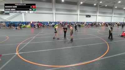 157 lbs Champ. Round 1 - Hudson Babb, Unattached vs Lucas Abro, Unattached