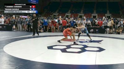 132 lbs Champ. Rd Of 64 - Dominic Cordero, Tennessee vs Teagan Caciolo, Pennsylvania