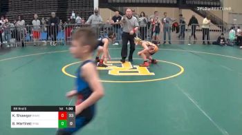 77 lbs Prelims - Kane Shawger, Broad Axe Wrestling Club Red vs Braeden Martinez, Rampage ES