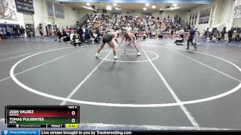 145 lbs Cons. Round 5 - Tomas Fulgentes, Royal vs Josh Valdez, Servite