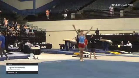 Logan Watterson - Floor, WOGA Gymnastics - 2021 USA Gymnastics Development Program National Championships