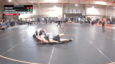 197 lbs Prelim - Thad Huff, Bellarmine vs Dean Hetrick, Tiffin