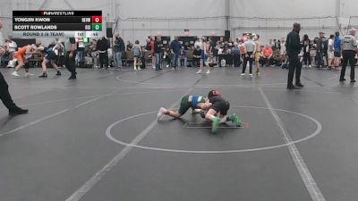 52 lbs Round 2 (6 Team) - Scott Rowlands, Diamond State Inferno vs Yongjin Kwon, Revival White