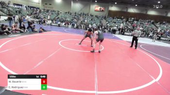 126 lbs 3rd Place - Wyatt Bauerle, Nevada Elite vs Cristian Rodriguez, Swamp Monsters WC