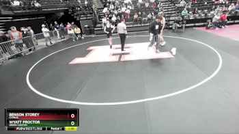 153 lbs Champ. Round 1 - Benson Storey, Cyprus vs Wyatt Proctor, Green Canyon