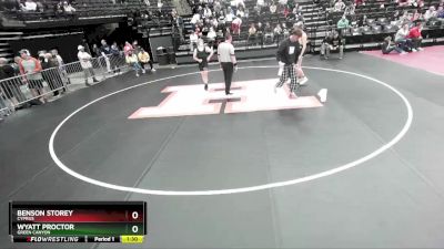 153 lbs Champ. Round 1 - Benson Storey, Cyprus vs Wyatt Proctor, Green Canyon