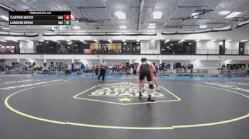 165 lbs Champ. Round 1 - Landon Irvin, Ohio Northern vs Carter Mock, Heidelberg