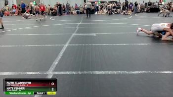92 lbs Round 2 (4 Team) - Nate Fenner, Team Shutt vs Faith Gladfelter, Mat Warriors Black