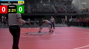 141 lbs Semifinal - Adam Stanley, Embry-Riddle (Ariz.) vs Luke Jensen, Corban University