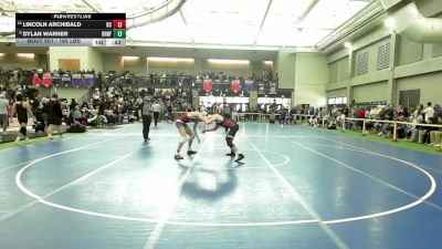 165 lbs Consi Of 4 - Lincoln Archibald, Bristol Central vs Dylan Warner, Branford