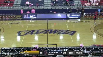 Replay: Coker vs Catawba | Feb 12 @ 5 PM