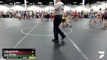 84 lbs Round 3 (8 Team) - Silas Dietrich, Mayfield Mat Academy vs Case Gustafson, FL Scorpions