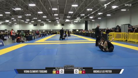 Rochelle Lee Potter vs Vedha Clemente Toscano 2026 Pan IBJJF Jiu-Jitsu No-Gi Championship