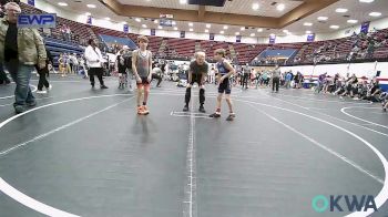 73-76 lbs Rr Rnd 5 - Casin Guerra, Newcastle Youth Wrestling vs Covington Allen, Lions Wrestling Academy