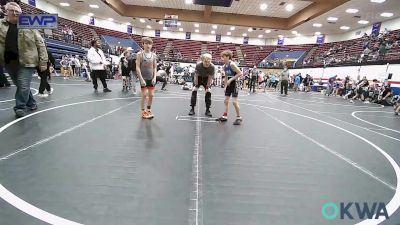 73-76 lbs Rr Rnd 5 - Casin Guerra, Newcastle Youth Wrestling vs Covington Allen, Lions Wrestling Academy