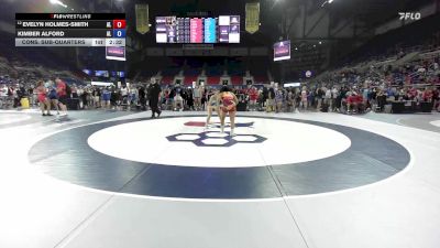 135 lbs Cons. Sub-quarters - Evelyn Holmes-Smith, AL vs Kimber Alford, AL