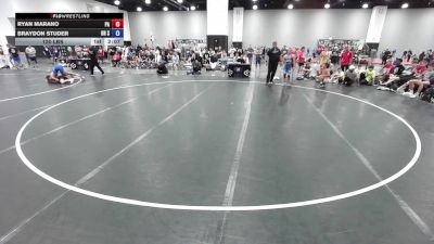 120 lbs Ryan Marano, Pennsylvania vs Braydon Studer, Ohio Scarlet