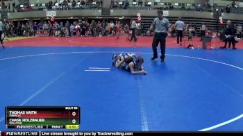 70 lbs 3rd Place Match - Thomas Vaith, Pinnacle vs Chase Holzbauer, Mollitium