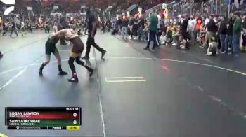 77 lbs Cons. Round 1 - Sam Satkowiak, Howell Hurricanes vs Logan Lawson, Manchester WC