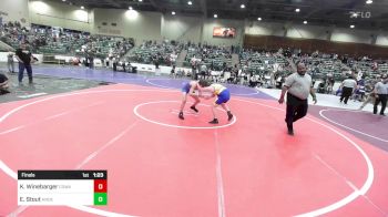 146 lbs Final - Kale Winebarger, Cowa vs Ethan Stout, Anderson Attack WC