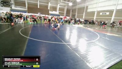 118 lbs Cons. Round 3 - Kylen Neibaur, East Idaho Elite Wrestling vs Bradley Patino, Grantsville Wrestling Club