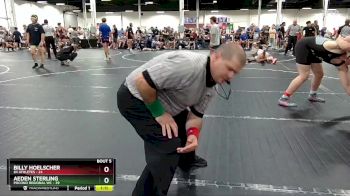 215 lbs Round 2 (8 Team) - Aeden Sterling, Pocono Regional WC vs Billy Hoelscher, 84 Athletes