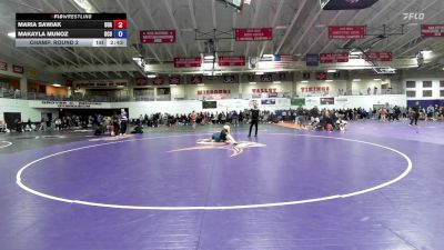 160 lbs Champ. Round 2 - Makayla Munoz, Oklahoma City University vs Maria Sawiak, University Of Alberta