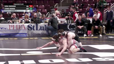 152 lbs Consi 4 - Ezra Swisher, Bellefonte vs Chris Dennis, Central Bucks West