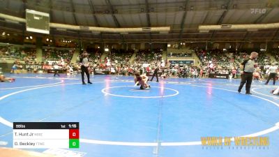 88 lbs Round Of 32 - Taylor Hunt Jr, Nebraska Boyz vs Dawson Beckley, Team Tulsa Wrestling Club