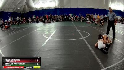 56 lbs Round 3 (6 Team) - Riggs Osborne, CP Wrestling vs Bentley Noffsinger, FORGE