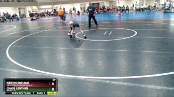 60 lbs Semis & 1st Wrestleback (8 Team) - Chase Lentner, Foley vs Gideon Romano, LSH (LeSueur/Henderson)