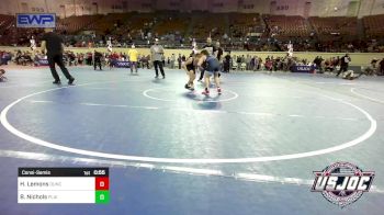 120 lbs Consolation - Hudson Lemons, Duncan Demon Wrestling vs Bryar Nichols, Plainview Youth Wrestling Club