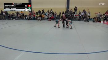 40 lbs Round 3 - Arlo Wacholz, Pinnacle Wrestling Club vs Henry Herrig, Aggressive Wrestling Academy