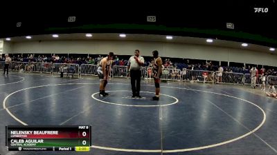 215 lbs Round 2 - Caleb Aguilar, Central Academy vs Nelensky Beaufrere, Lumberton