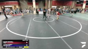100 lbs Round 2 - Gavin Rowell, Texas vs Lucas Early, Rise Wrestling