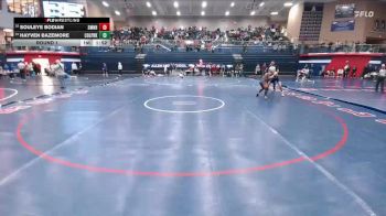 138 lbs Round 1 - Hayven Bazemore, Conroe Woodlands College Park vs Souleye Bodian, Shawnee Mission Northwest HS