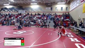 136 lbs Round 1 - Cole Jones-Longstreet, Marysville Wrestling Club vs Dominick Shannon, NWWC