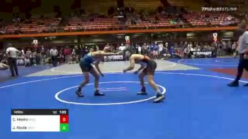 145 lbs Round Of 16 - Cyruss Meeks, Windy City vs Josh Route, Hastings