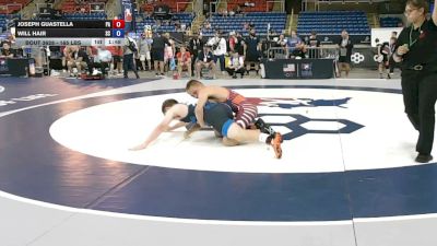 165 lbs Champ. Rd Of 64 - Joseph Guastella, Pennsylvania vs Will Hair, South Carolina