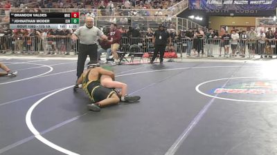 175 1A Champ. Round 1 - Johnathan Moder, St. John Neumann vs Brandon Valdes, Miami Killian