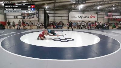 65 kg Cons. Rd Of 16 - Marcel Lopez, Southern Illinois Regional Training Center vs Pierson Manville, Southwest Wrestling Club