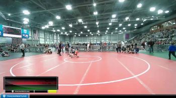 70 lbs Cons. Round 1 - Jimmie Fewell, Cowboy Mat Club vs Aime Coles, Canada