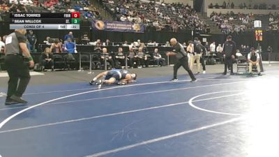 126 lbs Consi Of 4 - Issac Torres, Fountain Valley (SS) vs Sean Willcox, St. John Bosco (SS)