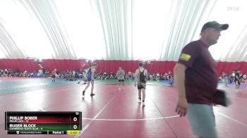 138 lbs Quarters & Wb (16 Team) - Phillip Bober, Millie Lacs vs Ruger Block, Cambridge-Isanti Blue