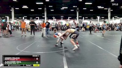115 lbs Round 2 (8 Team) - Joseph Pelicce, Bitetto Trained vs Alexander Cecil, NC National Team
