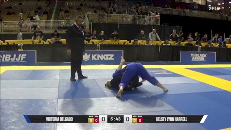 Kelsey Lynn Harrell vs Victoria Delgado 2025 Pan Jiu Jitsu IBJJF Championship